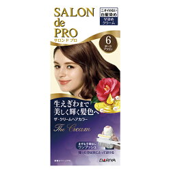 DARIYA沙龍級白髮專用快速染髮霜6黑褐棕