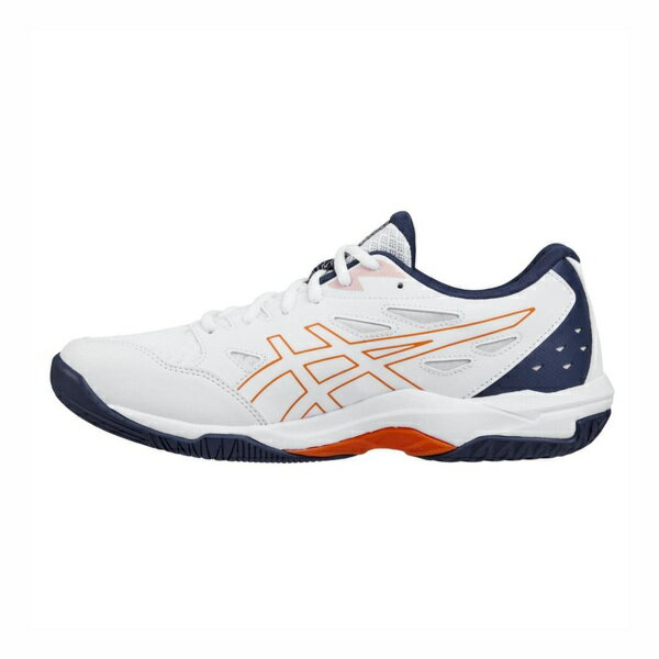 Asics Gel-rocket 11 2E [1073A077-101] 男女 排球鞋 室內運動鞋 寬楦 白 深藍