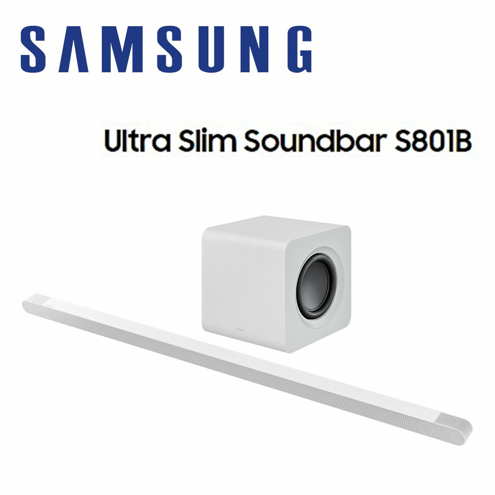 【澄名影音展場】SAMSUNG 三星 HW-S801B/ZW 3.1.2聲道 SoundBar /劇院音響/聲霸