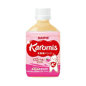 NAIPIS KAROMIS 卡酪蜜思 乳酸菌多多 290ml 水蜜桃/瓶