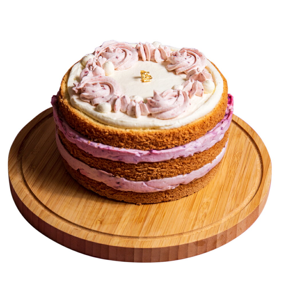 甜野新星 黑莓夾心蛋糕-草莓黑醋栗 (6吋/單個)【杏一】