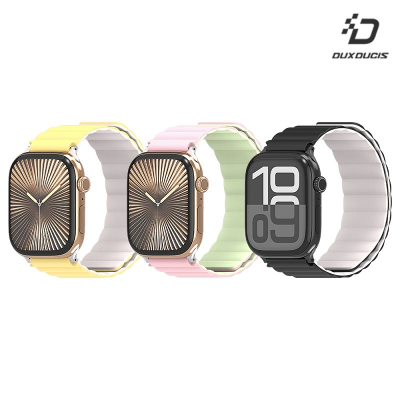 DUX DUCIS Apple 蘋果 Watch (38mm/40mm/41mm/42mm(十代)) SD 磁吸錶帶 手表帶