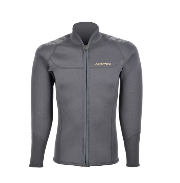 【【蘋果戶外】】AROPEC DS-7B138M-3mmN/ES-BK 3mm 男款二件式長袖長褲防寒衣【上衣】 百分百台灣製 品質保證