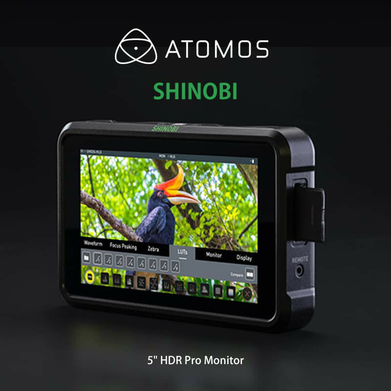 EC數位】ATOMOS - Shinobi 高亮度監視螢幕5.2吋HDMI ATOMSHBH01 4K外接