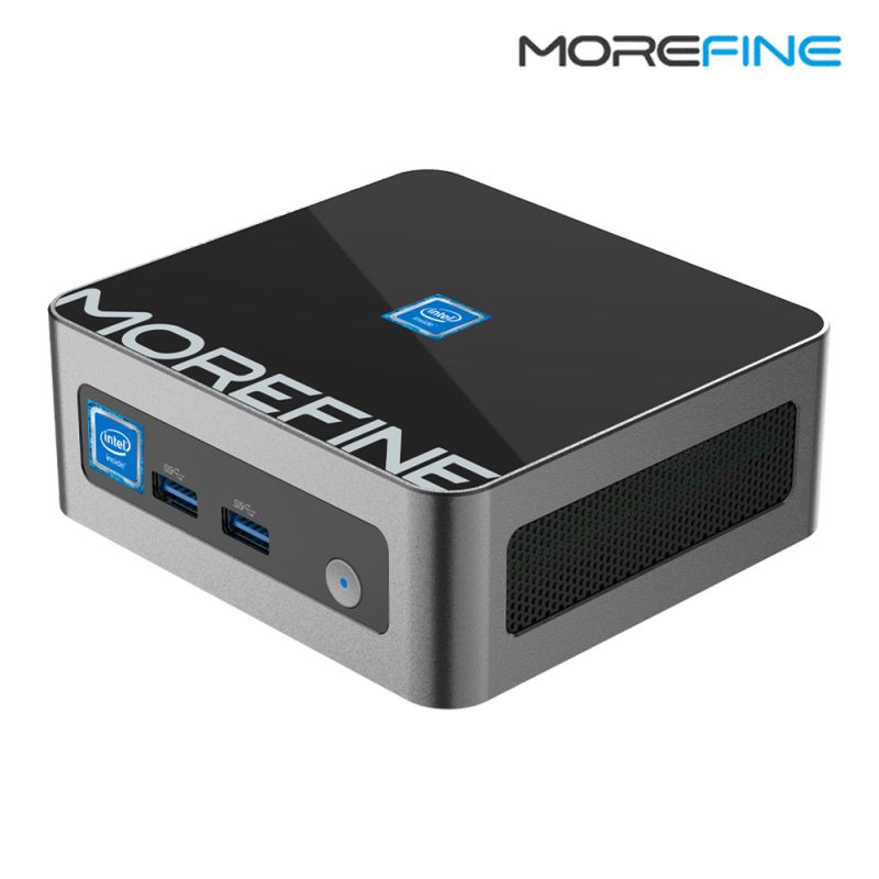 MOREFINE M9 (升級版)迷你電腦(Intel N150 3.6GHz) 小桌機 雙螢幕輸出 WIN11