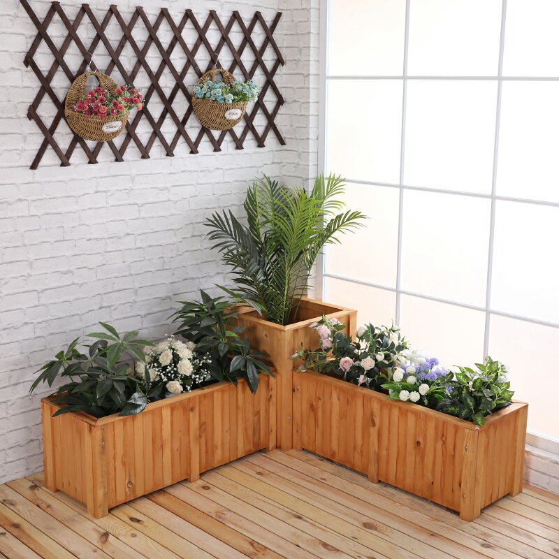 防腐木花箱組合碳化實木綠化花盆市政道路隔離室外木頭花槽長方形 協貿國際日用品生活6館 樂天市場rakuten 防腐木花箱組合碳化實木綠化花盆市政道路隔離室外木頭花槽長方形 協貿國際日用品生活6館 樂天市場rakuten
