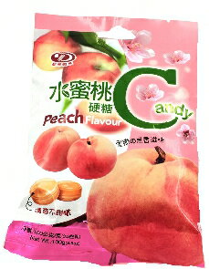 綠得-水蜜桃Candy硬糖 100公克/袋