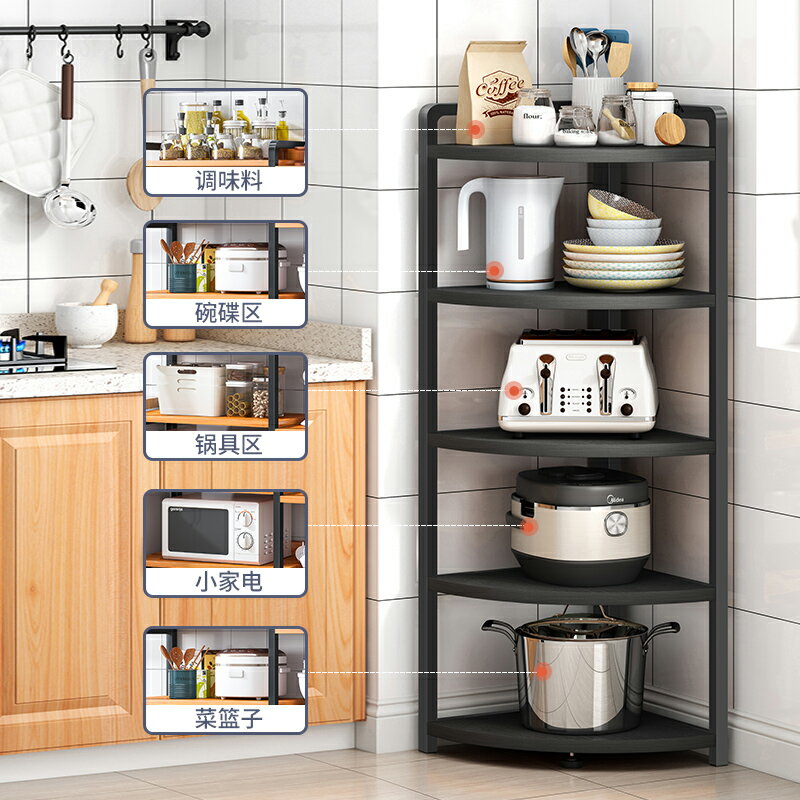 餐邊柜廚房簡易小戶型現代簡約置物架收納柜子家用落地儲物柜碗柜