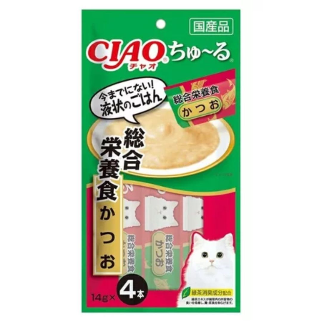 日本 CIAO 啾嚕貓肉泥 14gX4入 啾嚕肉泥｜啾嚕肉泥 旨定罐肉泥 炙燒肉泥  日本貓零食 原廠公司貨  貓肉泥 公司貨『🐶🐱Ayumi』【 寵物用品 狂殺 ★ 滿額現抵$480 】請注意 部分出貨時間較長 0