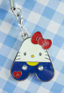 【震撼精品百貨】Hello Kitty 凱蒂貓 手機吊飾-字母A 震撼日式精品百貨