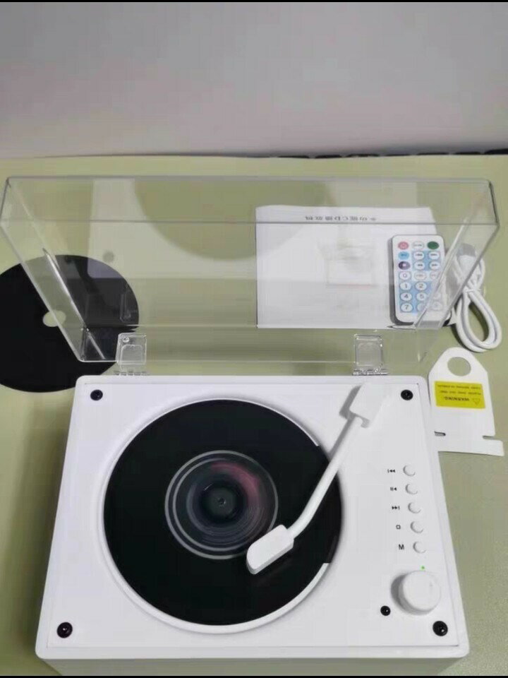 最後幾臺了特價出 橙迪同款復古 桌面式CD機 播放器 便攜式CD專輯【北歐居家生活】