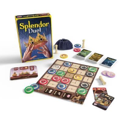 璀璨寶石 雙人版 Splendor Duel 繁體中文版 高雄龐奇桌遊 正版桌遊專賣 玩樂小子 1