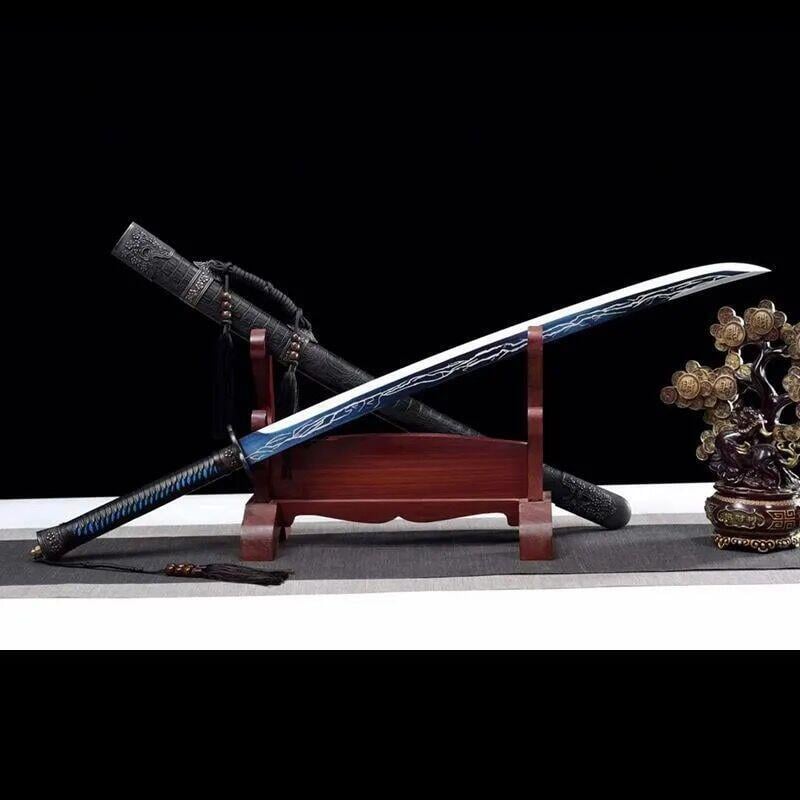 【新店鉅惠】龍泉刀劍 日本武士刃 東陽居合練習劍 工藝品 收藏 武士道 動漫長短劍具防身冷兵器 未開刃