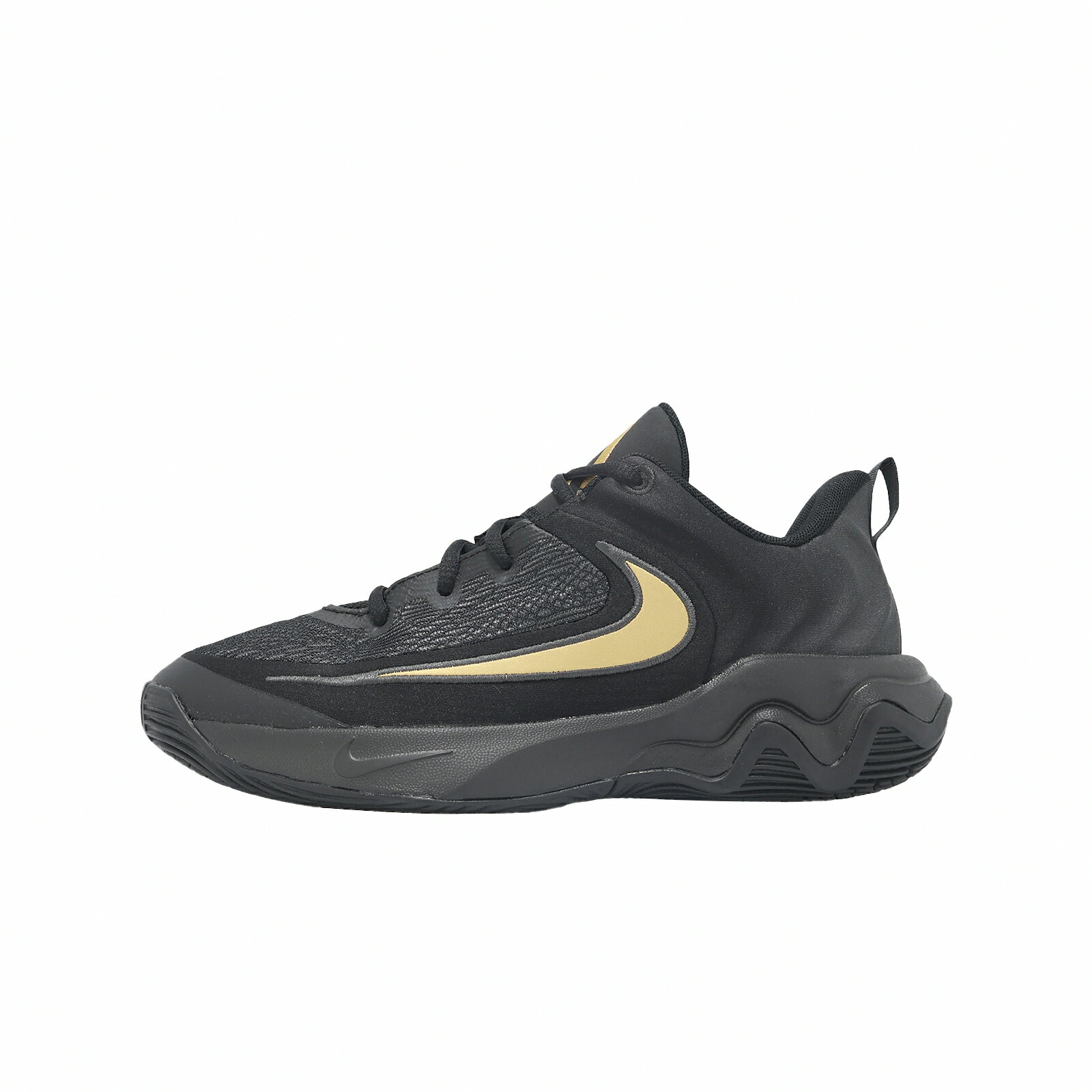 Nike 籃球鞋 Giannis Immortality 4 GS 大童 女鞋 字母哥子系列 黑 金