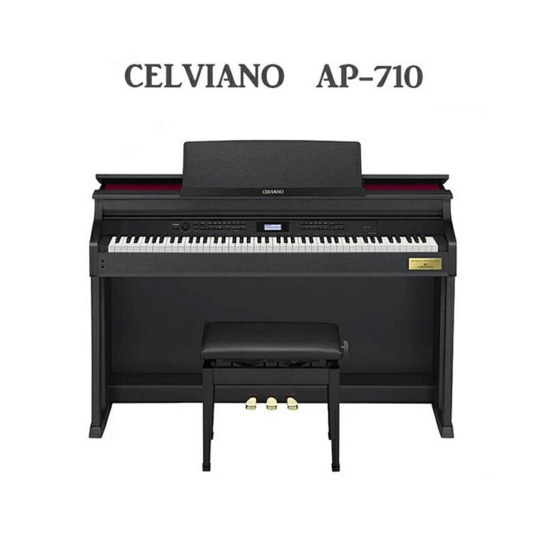 分期零利率 CASIO 卡西歐 AP-710 AP710 CELVIANO 88鍵滑蓋式數位鋼琴 電鋼琴【唐尼樂器】