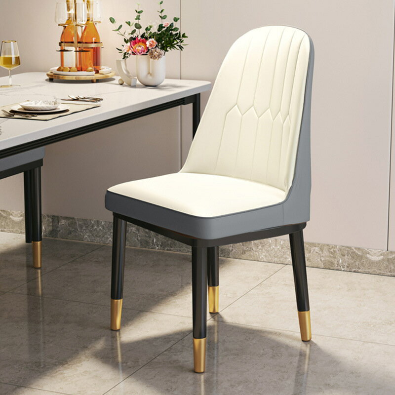 沙發凳 凳子 餐桌椅子輕奢高級靠背家用設計現代簡約網紅餐廳商用凳子