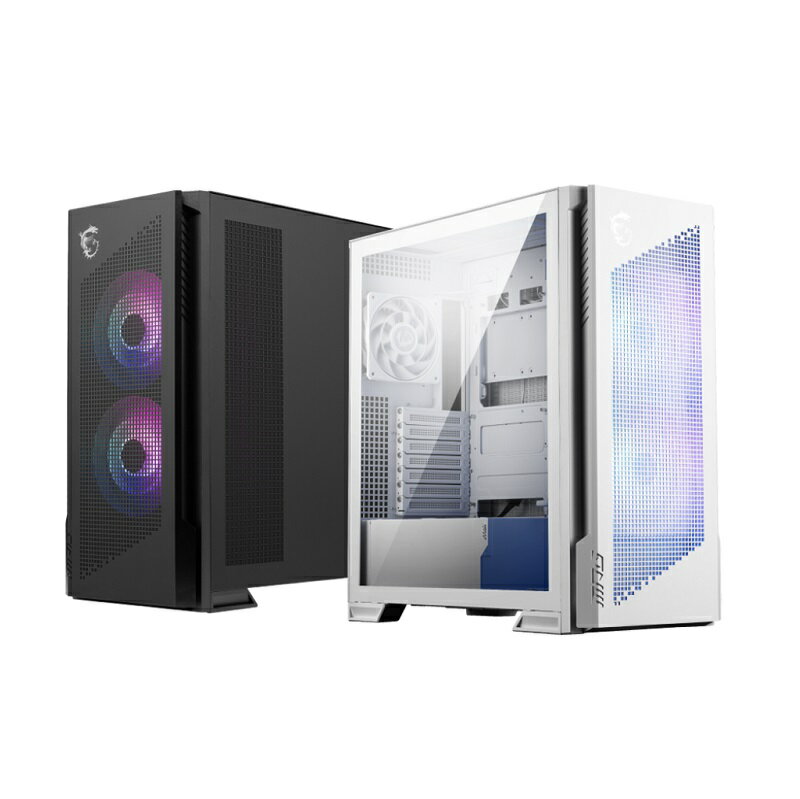 米特3C數位–MSI 微星 MPG VELOX 300R AIRFLOW PZ 機殼 黑色/白色