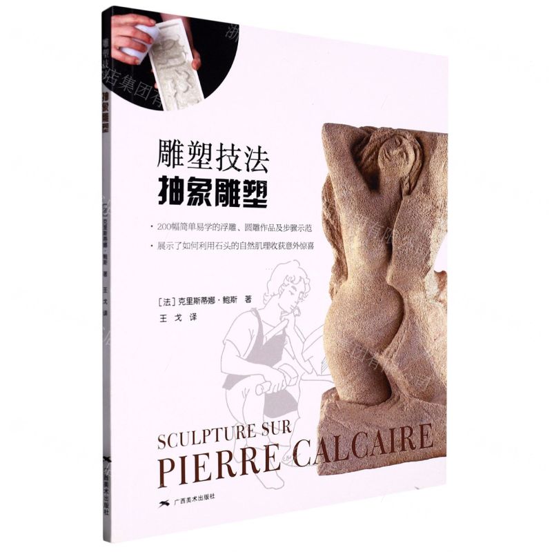 【預購】雕塑技法抽象雕塑丨天龍圖書簡體字專賣店丨9787549418237 (tl2609_廣西書展)