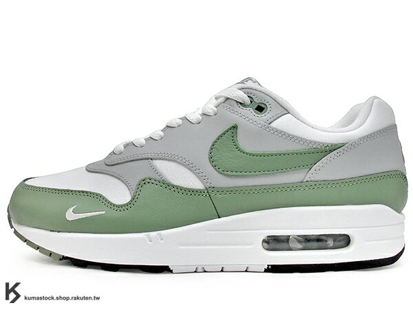 nike air max 1 premium white spiral sage