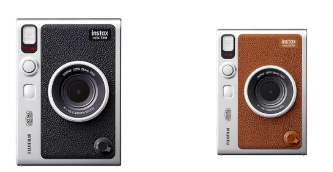 日本 FUJIFILM 富士 instax mini evo 拍立得相機 復古造型 液晶顯示 禮物 日本正規品代購
