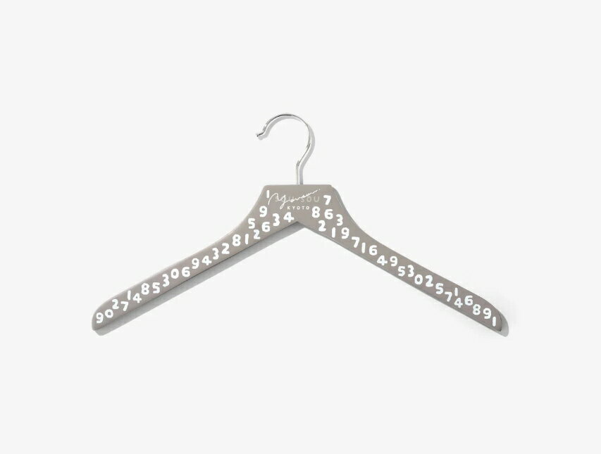 現貨 SOU SOU sousou 紋樣木製衣架 灰色木質 衣架