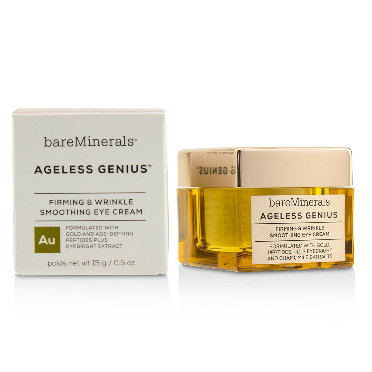 BareMinerals - 黃金修復緊緻頸霜 Ageless Genius Firming & Wrinkle Smoothing Eye Cream