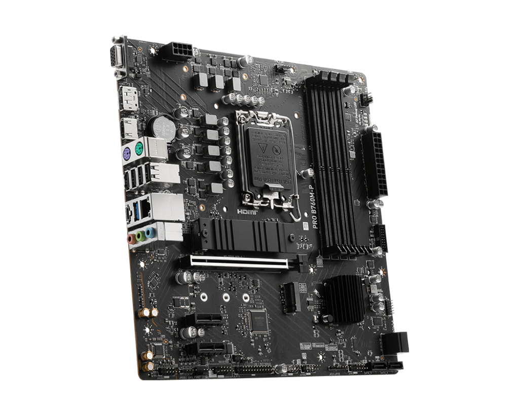 MSI微星 PRO B760M-P M-ATX 1700腳位 DDR5 主機板 4