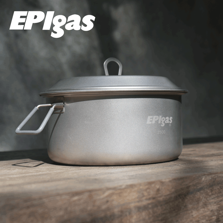 EPIgas 鈦鍋組 T-8011【一鍋一蓋】/ 城市綠洲 (鍋子、炊具、戶外登山露營用品、鈦金屬)