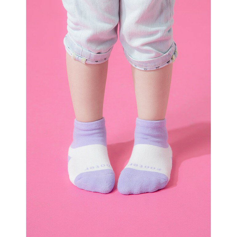 FOOTER 雙色Baby氣墊襪兒童襪 童襪 除臭襪 運動襪 襪子 (童ZH198) 5
