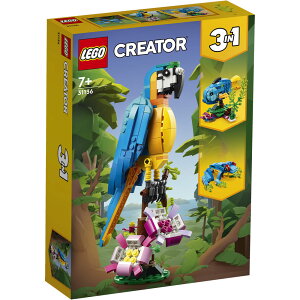 樂高LEGO 31136 創意百變系列 Creator 異國鸚鵡 Exotic Parrot