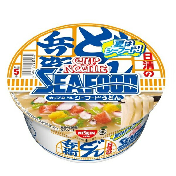 【江戶物語】Nissin 日清 兵衛 海鮮風味烏龍麵 79g 夏日期間限定 日本泡麵 拉麵 碗麵 日本原裝 日本進口