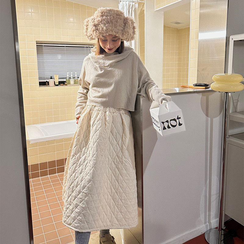 ANNAS 正韓羊羔絨拉繩雷鋒帽 韓國毛毛雷鋒帽 飛行帽 毛毛遮耳帽 韓國網紅 白色毛絨耳罩帽子 巴拉克拉法帽 保暖小臉 8