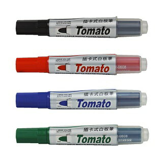 Tomato 插卡式 TR-630 白板筆 無毒 環保 /支 3035