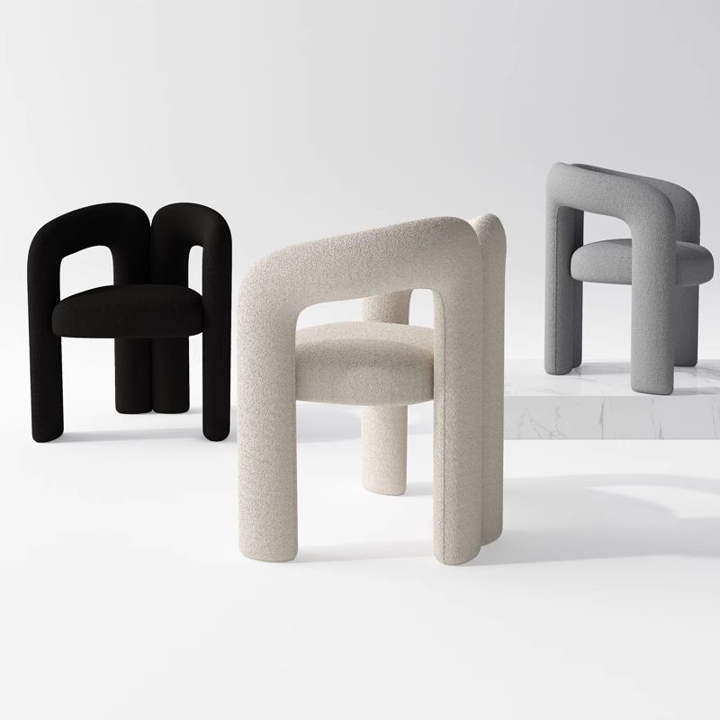 免運 網紅化妝椅 梳妝凳 輕奢椅子梳妝網紅奶油化妝設計師現代簡約臥室家用靠背梳妝臺美甲 可開發票 全館五折 工廠現貨直銷 新品特價 z10072【店長優選】 3