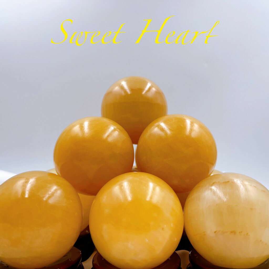 Sweet Heart 田芯開運精選 💯天然 黃玉球 黃玉 搭配七星陣 無摳無裂 5公分 保證天然美品 招財 納福 求財 4