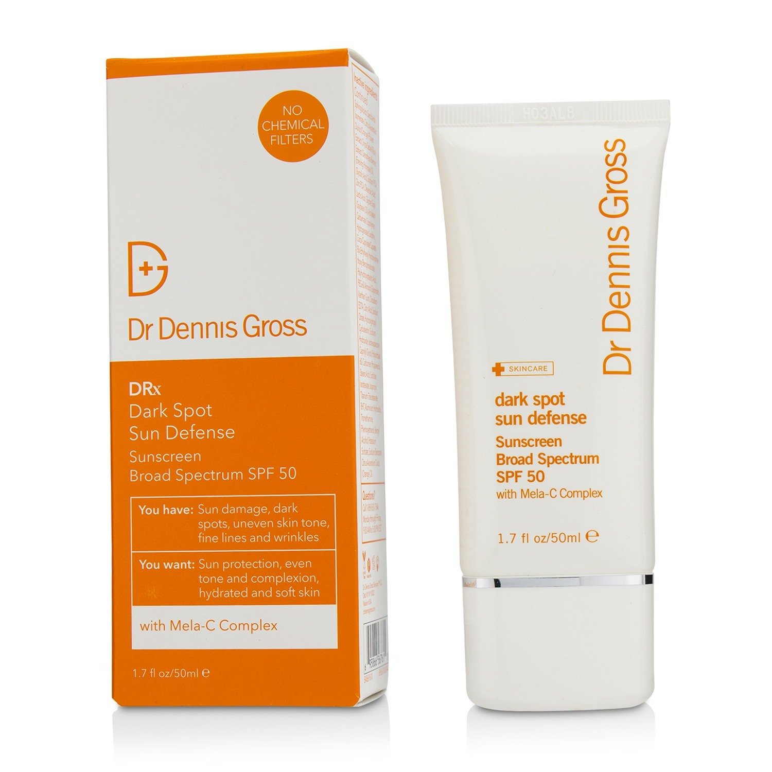 葛羅士博士 Dr Dennis Gross - 防曬霜SPF 50 DRx Dark Spot Sun Defense Sunscreen Broad Spectrum SPF 50