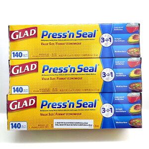 [COSCO代購4] D350086 Glad Press’n Seal 強力保鮮膜 3入