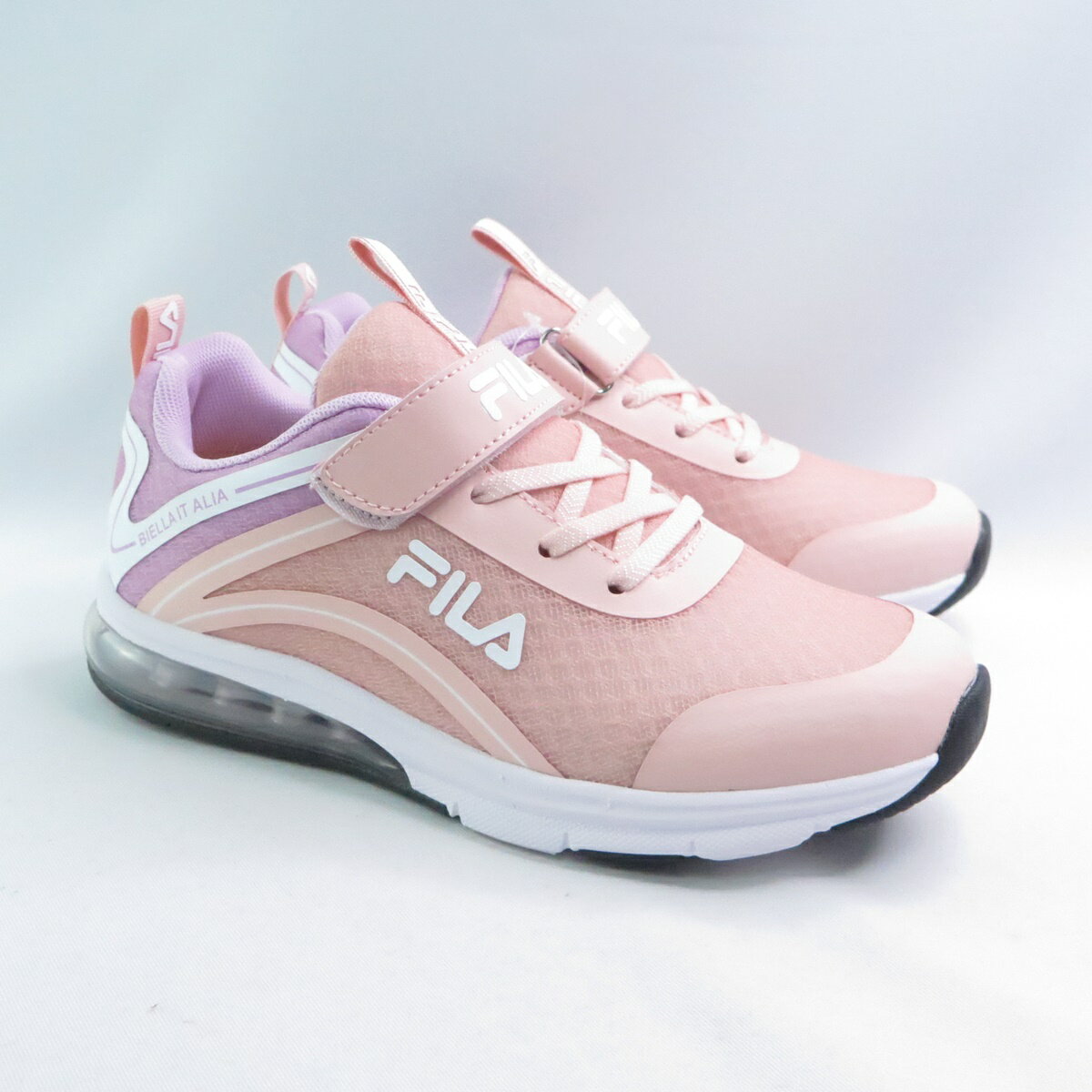 FILA 慢跑鞋 3J430Z551 中大童鞋 運動鞋 足弓支撐 抗菌防臭 粉【iSport愛運動】