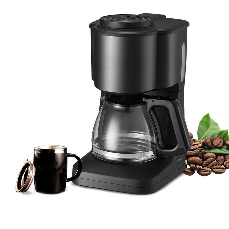 家用110V自動滴漏式咖啡機 煮茶器 美式咖啡機 coffe maker【四季小屋】