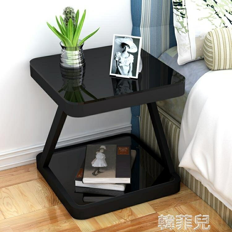 床頭櫃 簡約現代臥室收納小桌子創意置物櫃床頭小櫃組裝簡易床邊櫃