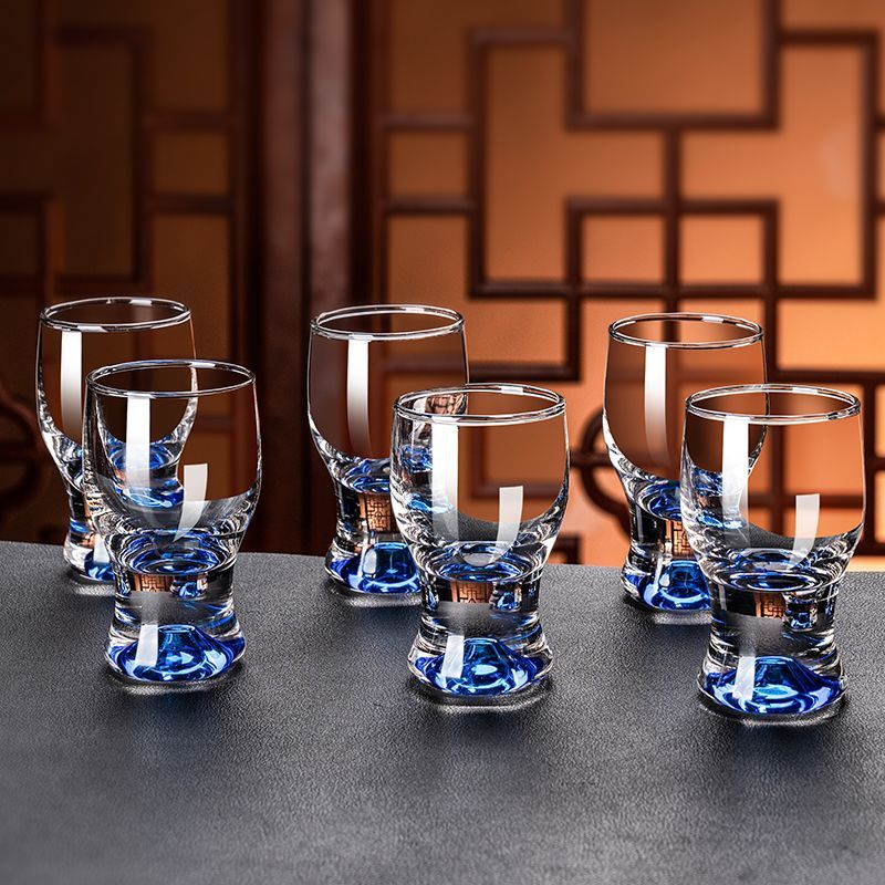 工廠直銷 特惠 免運 酒杯 酒器 紅酒杯 高酒杯 白酒杯 玻璃杯 白酒杯分酒器家用套裝水晶玻璃輕奢高檔酒具酒盅子彈杯商用二兩杯特惠/開立發票 全館八折 快速出貨