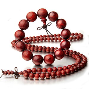 非洲小葉紫檀108顆佛珠手鏈化太歲男女款血檀手串念珠飾品禮物木