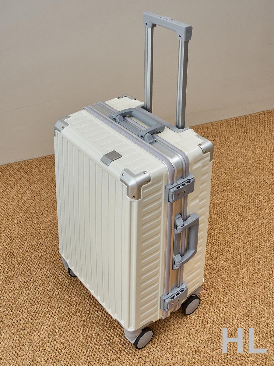 HL 行李箱24寸結實耐用20鋁框女男拉桿箱登機箱旅行箱26靜音箱子加厚
