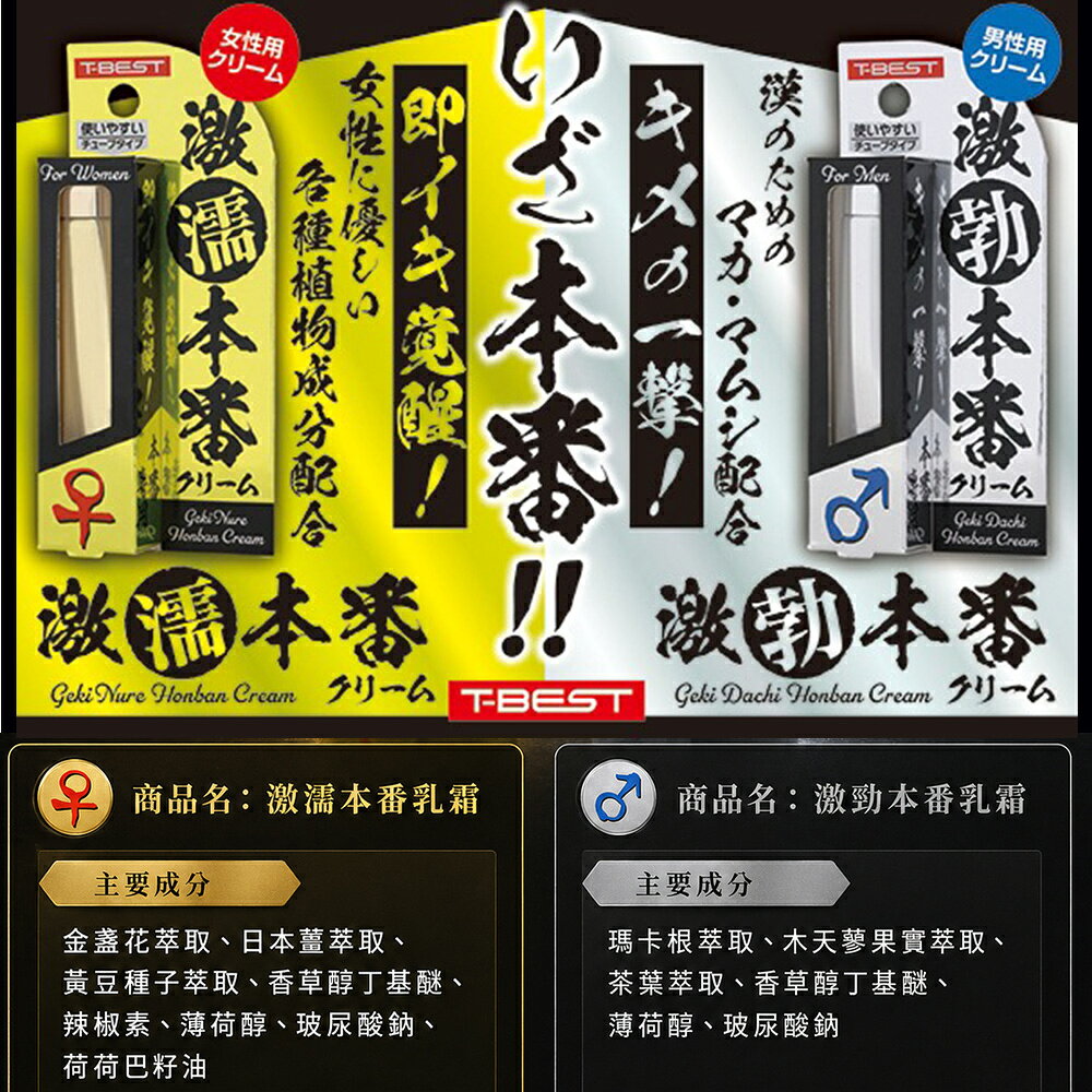 滿額9折★T-BEST 激濡本番 超濕潤滑霜 突破性潤滑霜-10g 男性活力保養 延時 舒適的使用感受 8