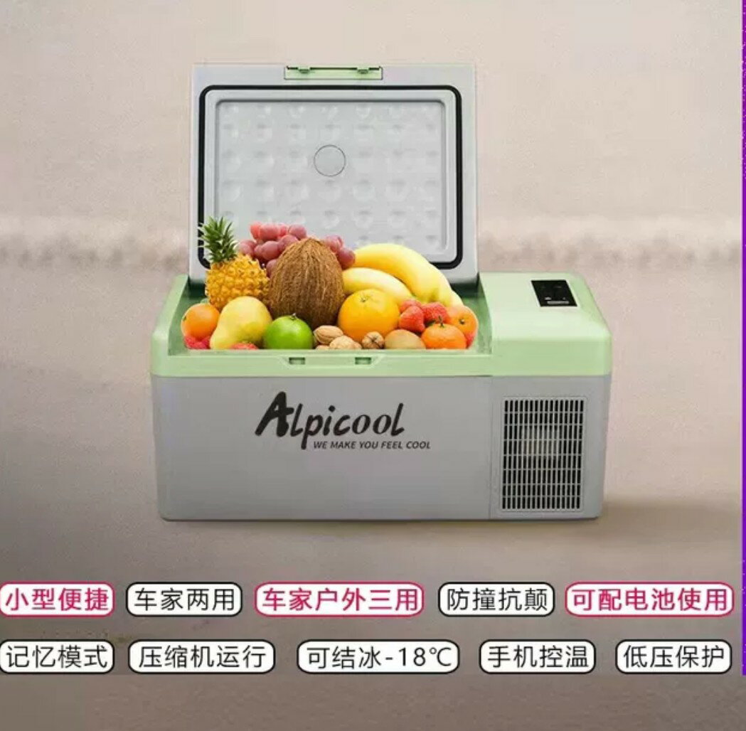 【臺灣公司 可開發票】冰虎車載冰箱壓縮機製冷12V24V大貨車小冰櫃冷凍冷藏110V220V通用