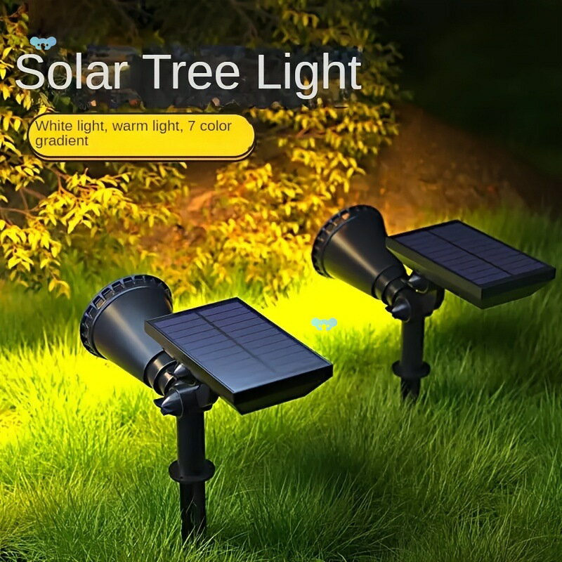 Outdoor Solar 18LED Tree Shooting Light, Spotlight,