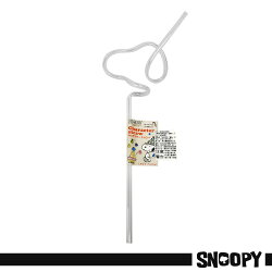 SNOOPY造型吸管 吸管塑膠杯 塑膠水杯 隨身杯 附吸管日本進口正版 406485