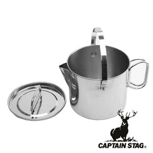 【CAPTAIN STAG】鹿牌 日製不鏽鋼茶鍋具 /滿水2L M-7701