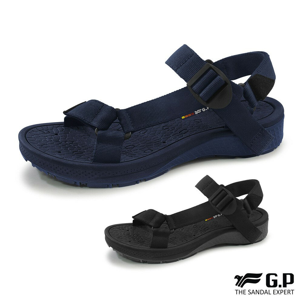 【ULTRALITE】GP舒適機能織帶鞋(G0799M)黑色/藍色(SIZE:39-44) G.P