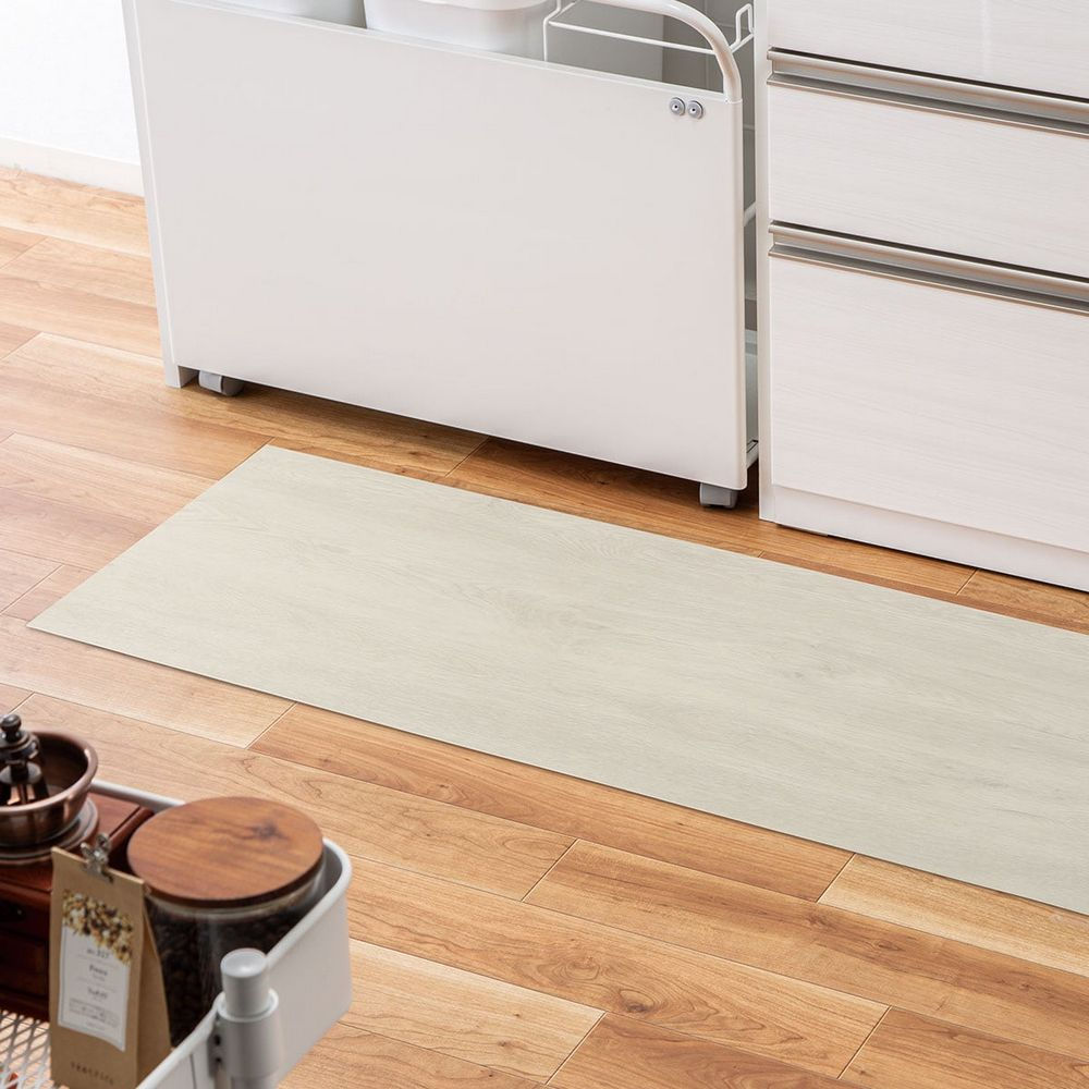 吸附式PVC廚房地墊 WH 45×120 KH21 NITORI宜得利家居